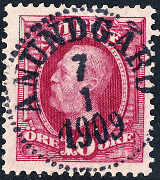 ANUNDGÅRD 7.1.1909 N14 Prakt