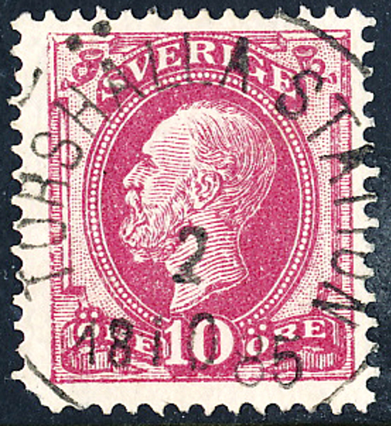 F39 TORSHÄLLA STATION 2.10.1885 N16 (R4) Kv 100 Lyx