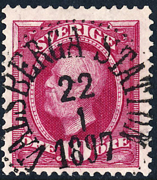 VALSBERGA STATION 22.1.1897 N14 Kv 125 