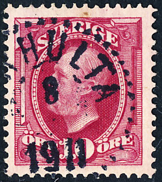 VÄRHULTA 8.x.1911 N14 delstämpel Kv 350