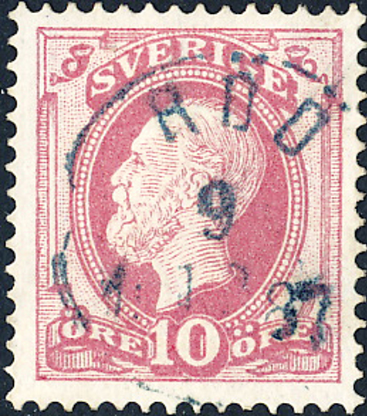 F45 RÖÖ 9.12.1887 N16 (R3) blå Kv 100