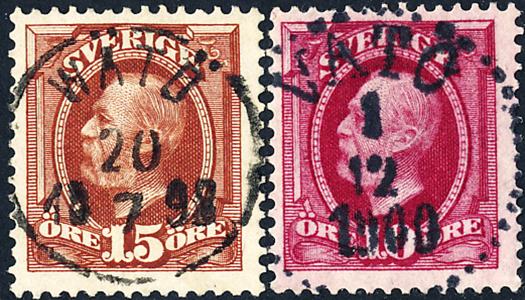 WÄTÖ 20.7.1898 N16 & VÄTÖ 1.12.1900 N29