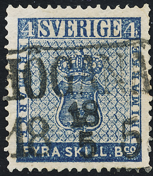 F2n1 4 sk bco mörkblå HÖGANÄS 18.5.185x - Lyxstämpel