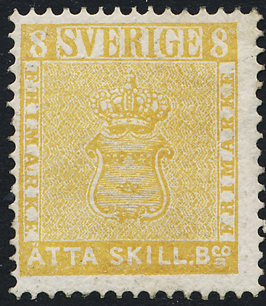F4 E2 8 sk bco 1868 års 2:a eftertryck, undertyp a