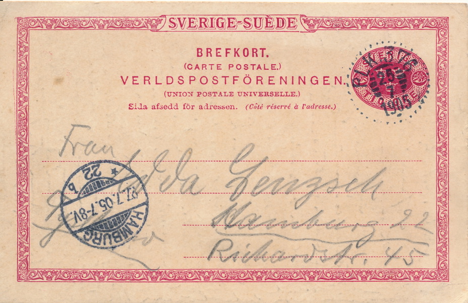 bKe13 PLK 376 25.7.1905 till Hamburg
