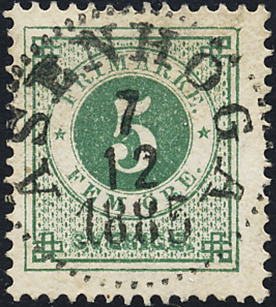 F30 ÅSENHÖGA 7.12.1885 Lyxstämpel