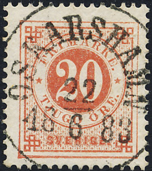 F33 OSKARSHAMN 22.6.1883 Prakt/Lyx