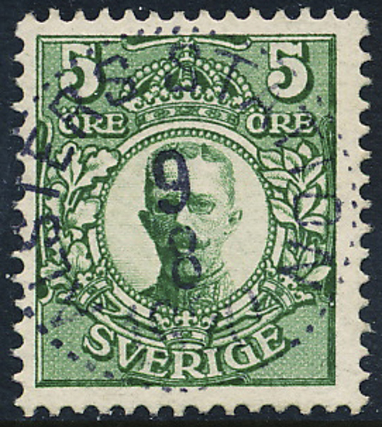 F79 ALSTER STATION 9.8.1920 Lyxstämpel