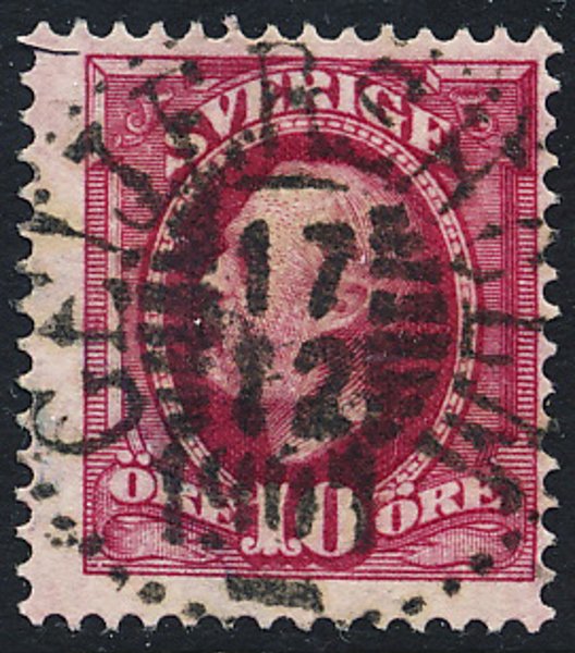 F54 GEIJERSHOLM 17.12.1901 Lyxstämpel