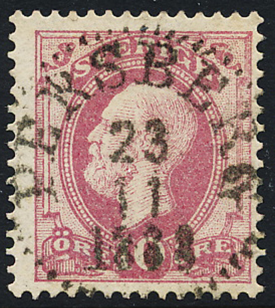 F45 PERSBERG 23.11.1888 Lyxstämpel