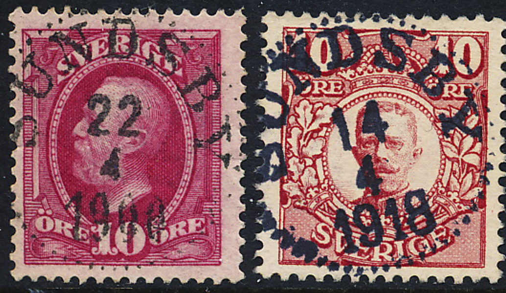 F54 & 82 SUNDSBY 22.4.1908 & 14.4.1918