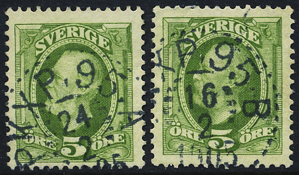 F52 PKXP 95A 24.2.1905 & PKXP 95B 16.2.1905