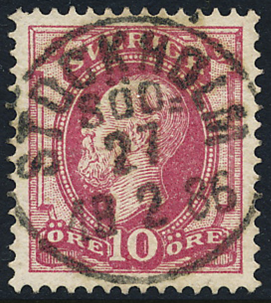 F39 STOCKHOLM SÖD 27.2.1886 Prakt/Lyx
