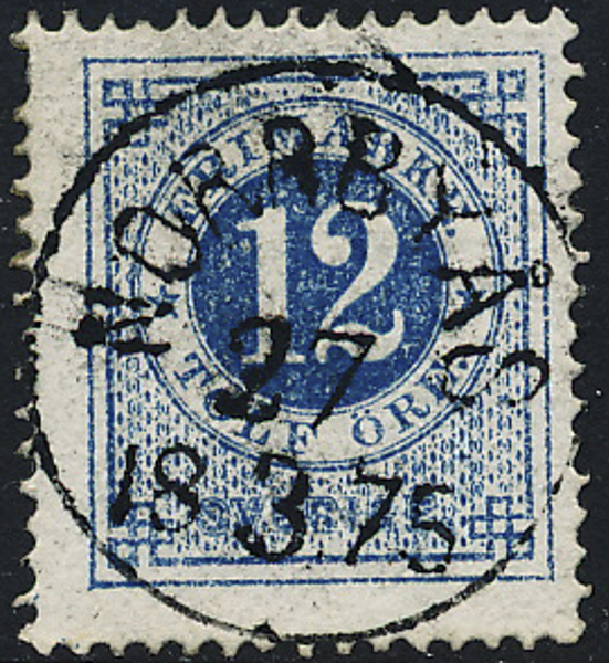 F21 NORRBYÅS 27.3.1875 Lyxstämpel