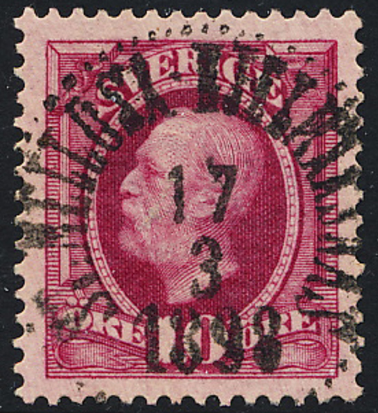 F54 ST.MELLÖSA - HJELMARSNÄS 17.3.1899 LYX