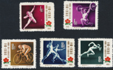 Mi 330-334 Sport 1972 Komplett postfrisk serie (5)