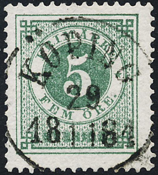 F30 KÖPING 29.11.1881 Praktexemplar