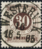 F35 WESTERVIK 10.5.1885 Lyxstämpel