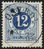 F21 OSEBOL 13.3.1873 Lyxstämpel, något svag