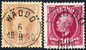 F45 WÄDDÖ 6.9.1890 N16 & VÄDDÖ 27.11.1896 N14