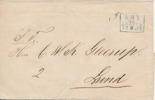 4-kantstämpel ÅBY 25.4.1854 (blågrön)