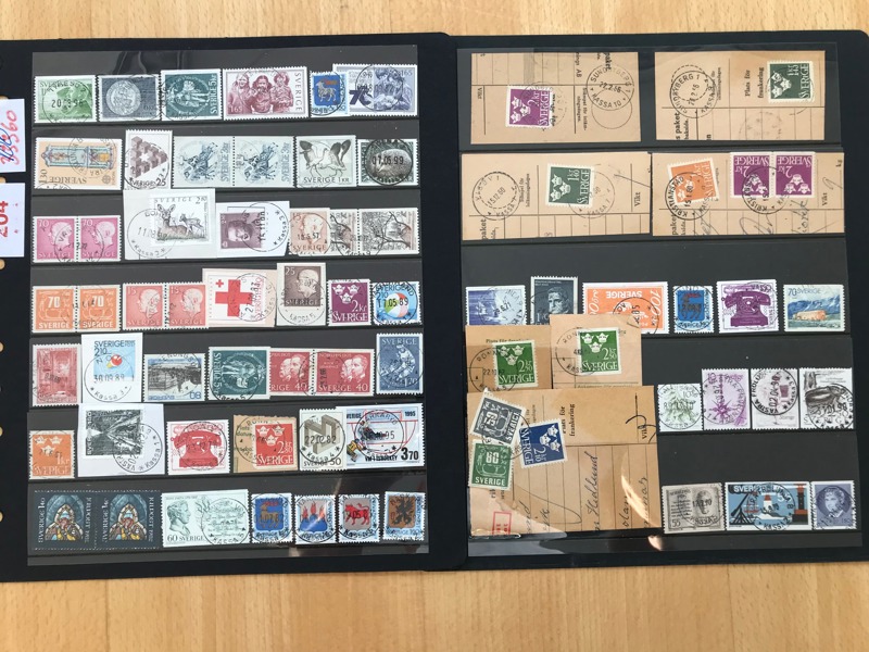 PARTI  60 moderna ortsstämplar alla med littera KASSA