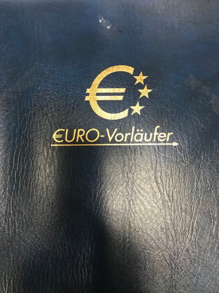 EUROPA Samling 1999 EURO-samarbetet i vackert förtryckalbum