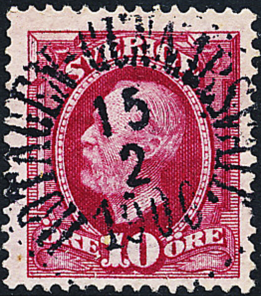 Lantbrevbärare 2 HOTAGEN-GUNNARSVATT 15.2.1900