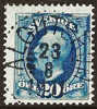 ALGUTSRUM 23.8.1911 Prakt Postal 200