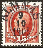 ALMNÄS 9.10.1905 Prakt Postal 100