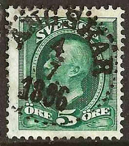 ANGSKÄR 4.7.1896 Postal 125