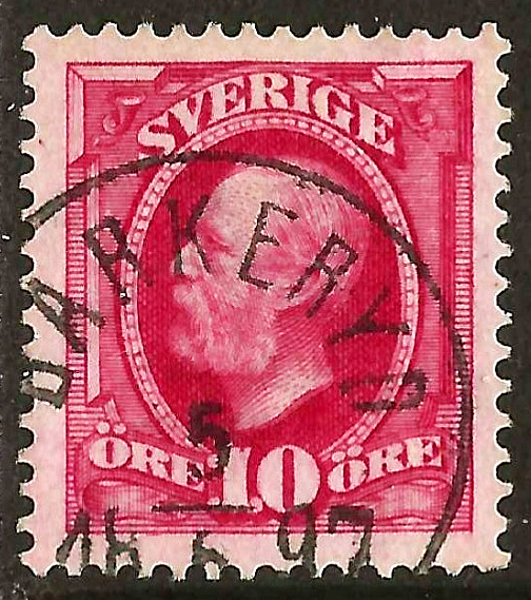 54 BARKERYD 5.6.1897  Postal 125