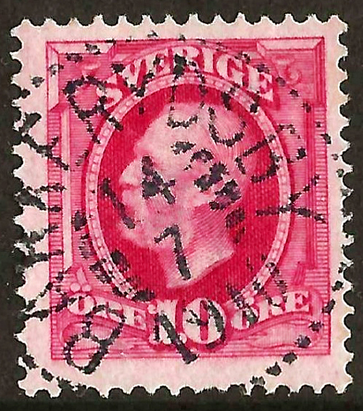 54 BARKERYDSBY 14.7.1910 Prakt Postal 800