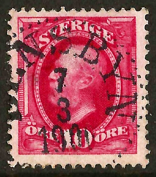 54 BENSBYN 7.3.1900 Postal 1500