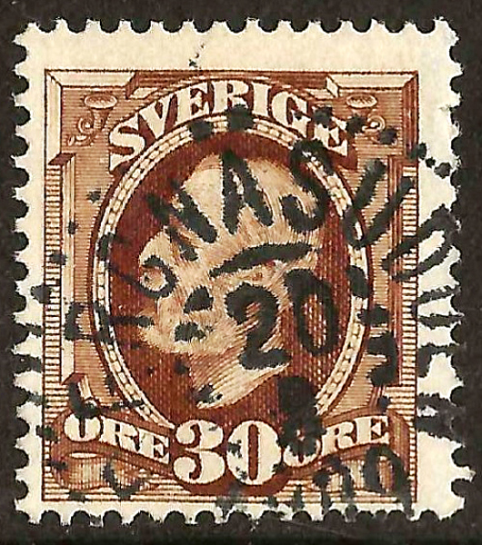 58 BERGNÄSUDDEN 20.8.1909 Postal 250