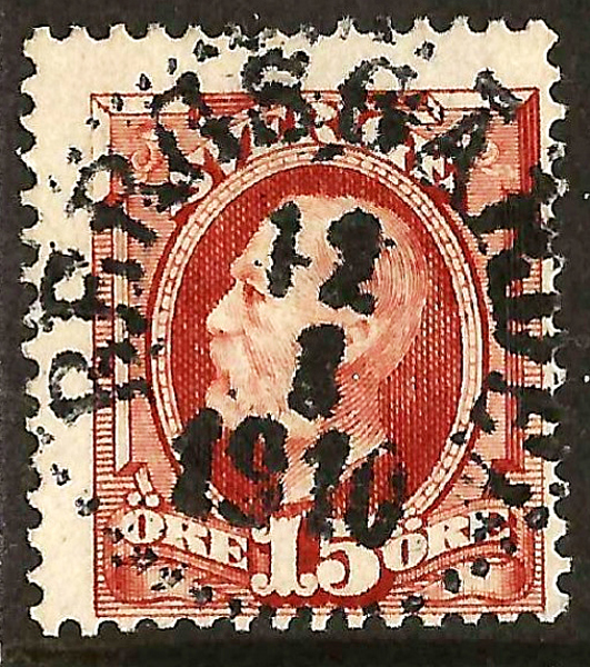 55  BERGSGÅRDEN 12.3.1910  Postal 100