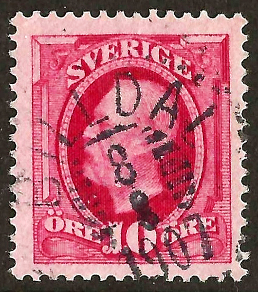 54 BILLDAL 8.8.1907 Postal 100