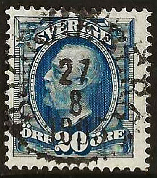 56  BJÖRKEBERG 27.8.1905  Prakt   Postal 100