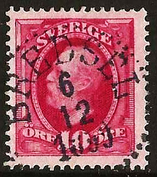 54 BREDSEL 6.12.1899 Postal 100