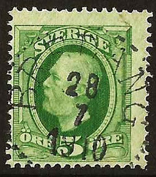 52 BREDÄNG 28.7.1910 Postal 100