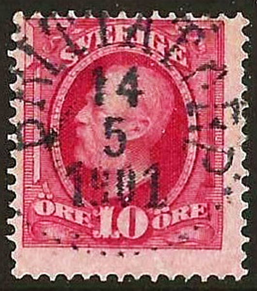 54 BRITTATORP 14.5.1901 Postal 100