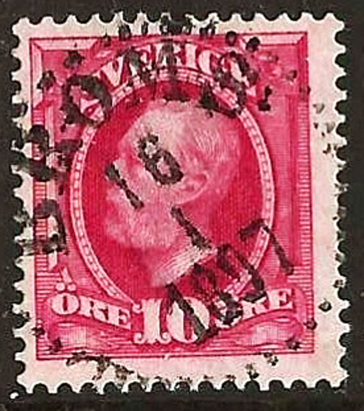 F54 BRÖMS 16.1.1897 Postal 125