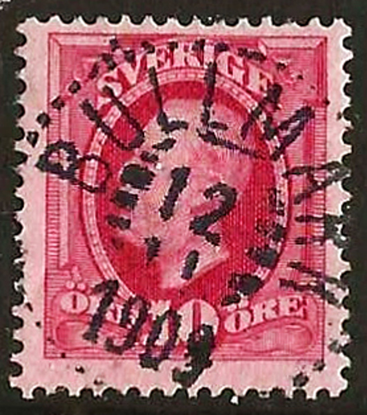 54  BULLMARK 12.11.1909  Prakt  Postal 200