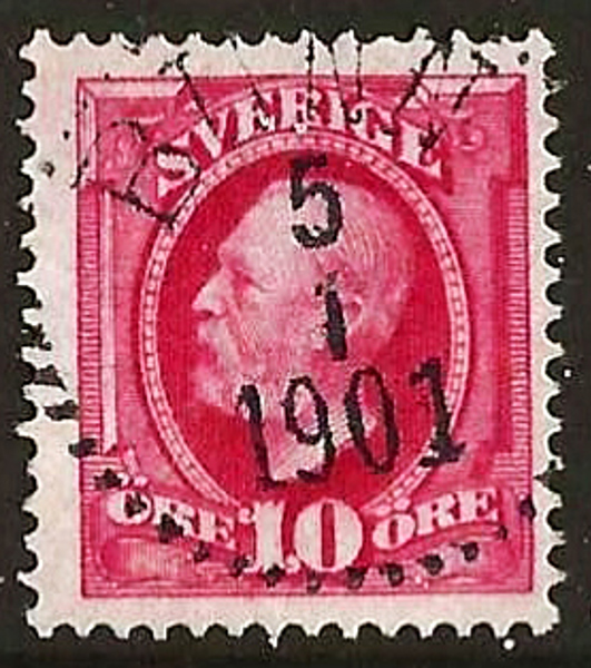 54 BUNN 5.1.1901  Postal 125