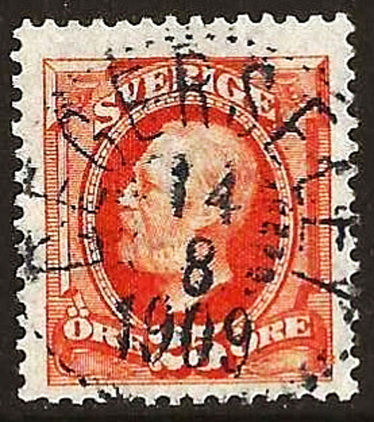 57 DEGERSELET 14.8.1909 Postal 150