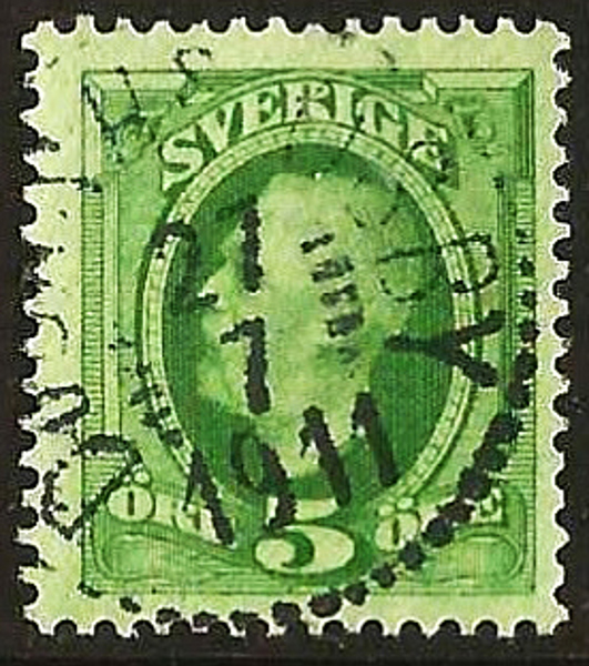 52 DJURSHs ÖSBY 27.7.1911 Postal 400