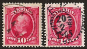 54  EK 4.4.1895 och EK 20.2.1905  Postal 125+75