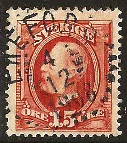 55  EKEFORS 4.12.1908  Postal 350