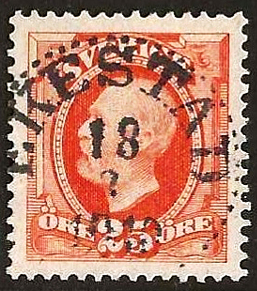 57 EKESTAD 18.x.1910  Postal 100