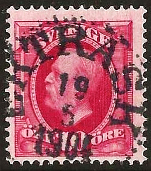 54  EKTRÄSK 19.5.1904  Postal 100